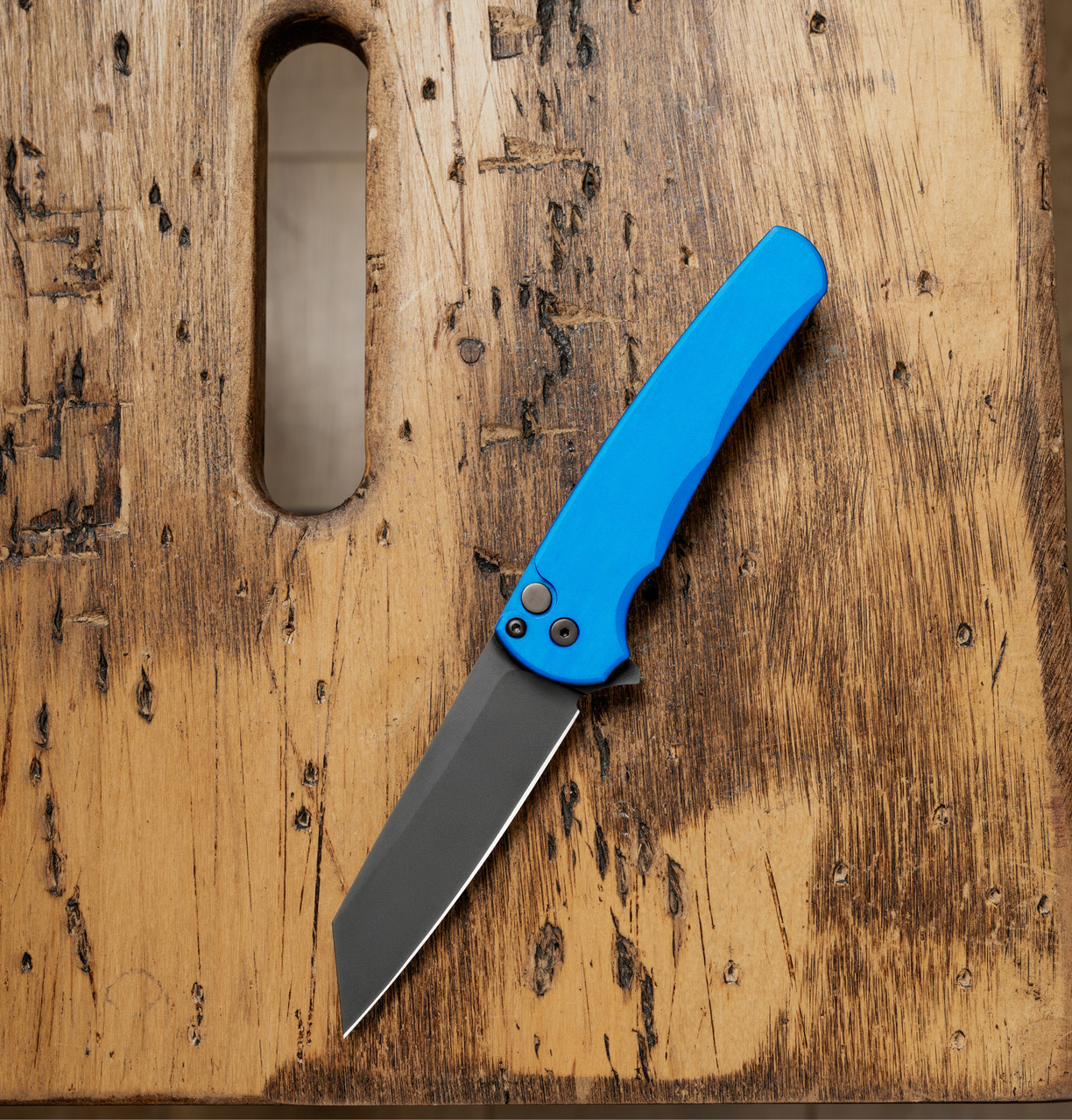 Pro-Tech Malibu Reverse Tanto Blue – Image 3