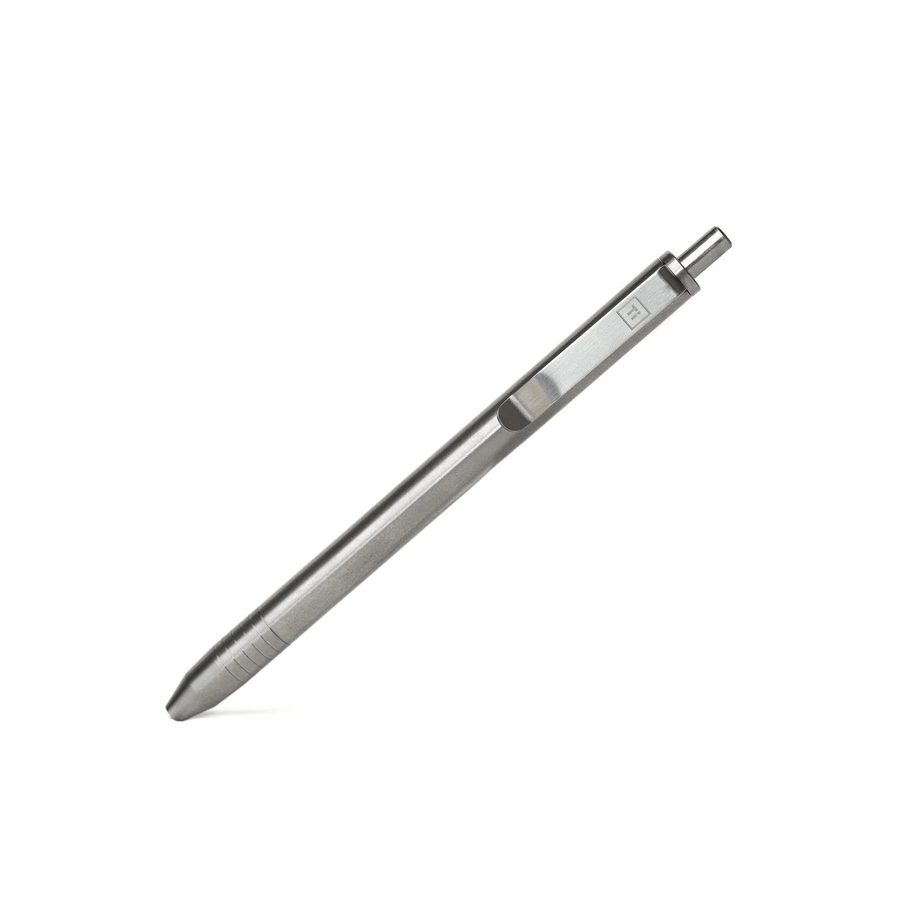 Big Idea Design Slim Click Pen Titanium