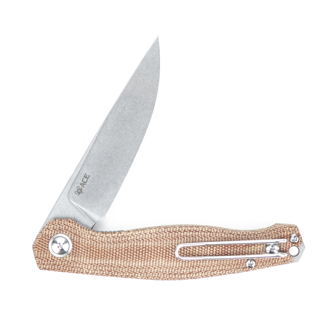 GiantMouse ACE Sonoma V2 - Natural Canvas Micarta – Image 3