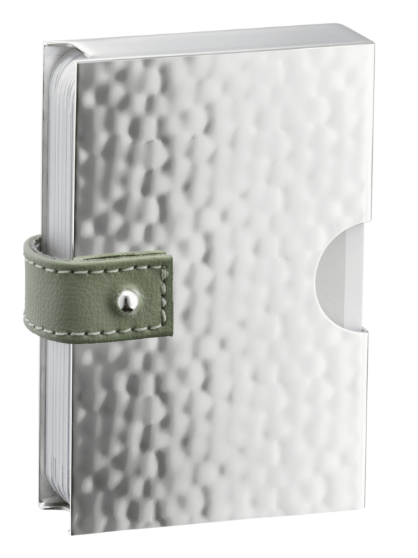 Robbe & Berking Martelé playing card case (90g silver-plated) – Image 1