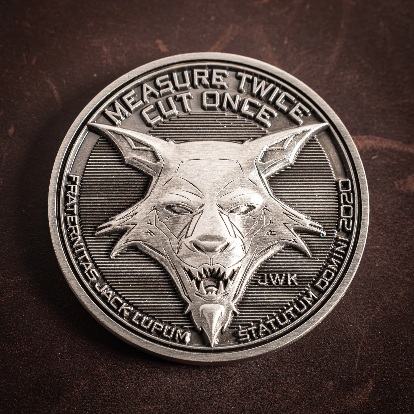 Jack Wolf Knives 1K Commemorative Coin Jack Wolf Knives 1K Commemorative Coin