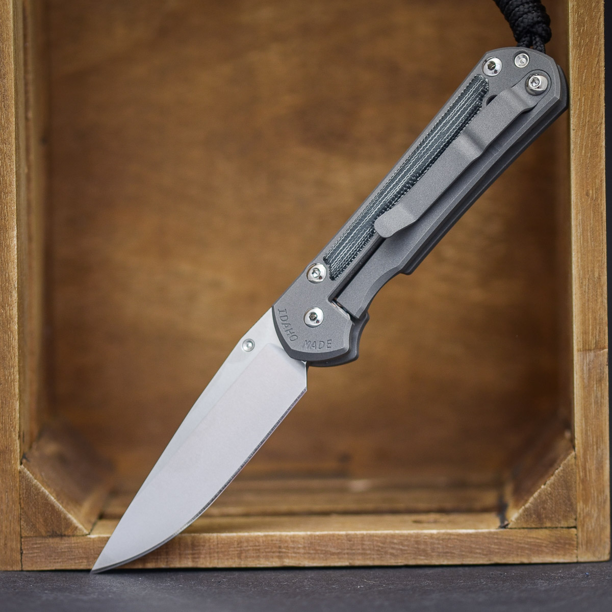 Chris Reeve Sebenza 31 Canvas Micarta black Klinge, Waffe, Dolch, Messer