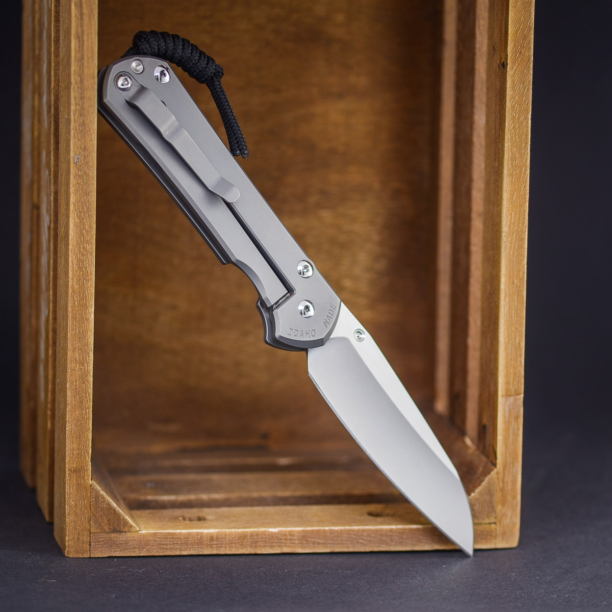 Chris Reeve Sebenza 31 – Glass Blasted / Silver Hardware – Image 1