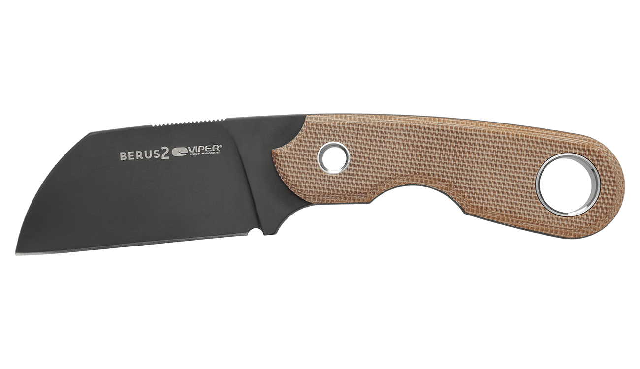 Viper Berus2 Natural Micarta PVD