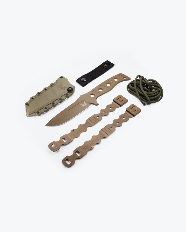 Benchmade 375FE-02 Fixed Adamas Magnacut OD Green – Image 4