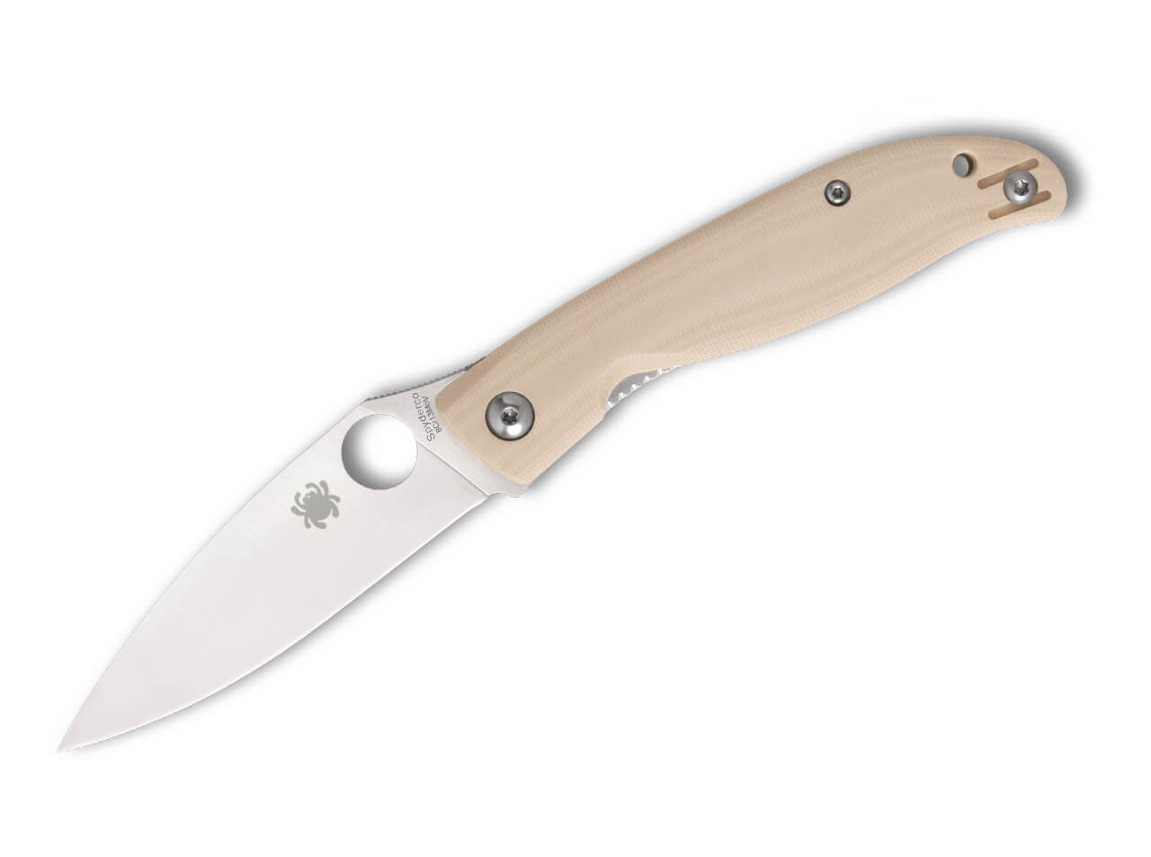 Spyderco Mantra 4 White G10  – Image 1