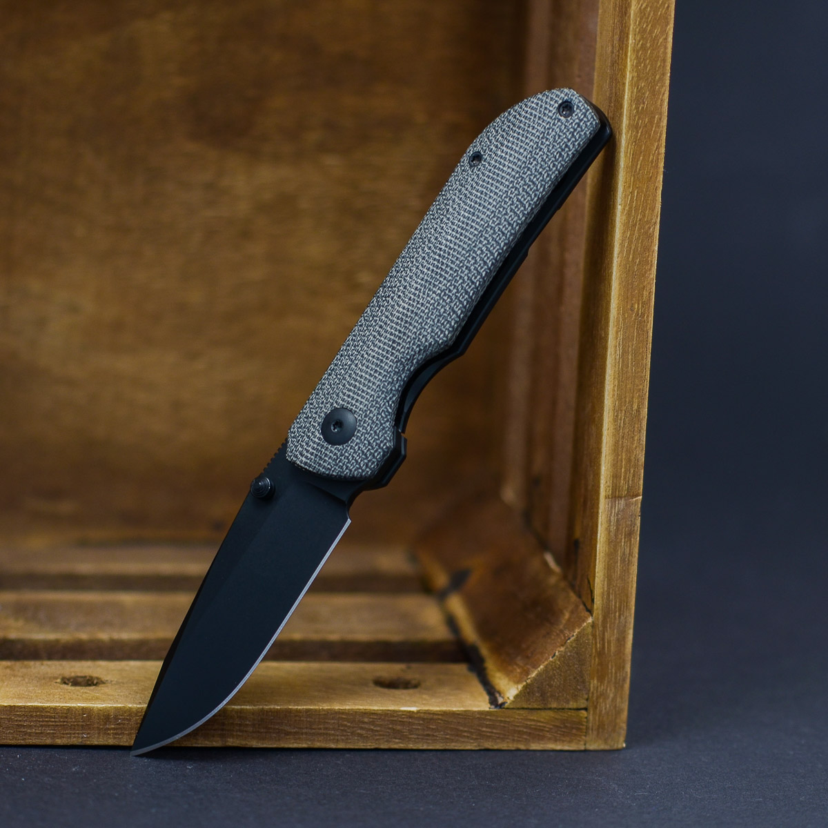 Urban EDC Micro Shrike Black Micarta Urban EDC Micro Shrike Black Micarta