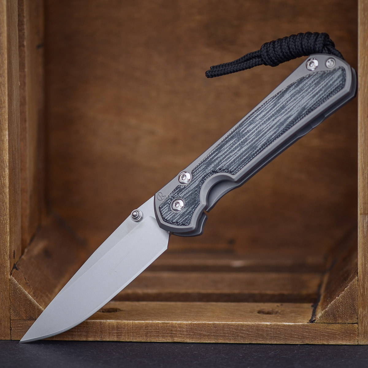 Chris Reeve Sebenza Micarta Schwarz Glass Blasted Chris Reeve Sebenza Micarta Schwarz Glass Blasted