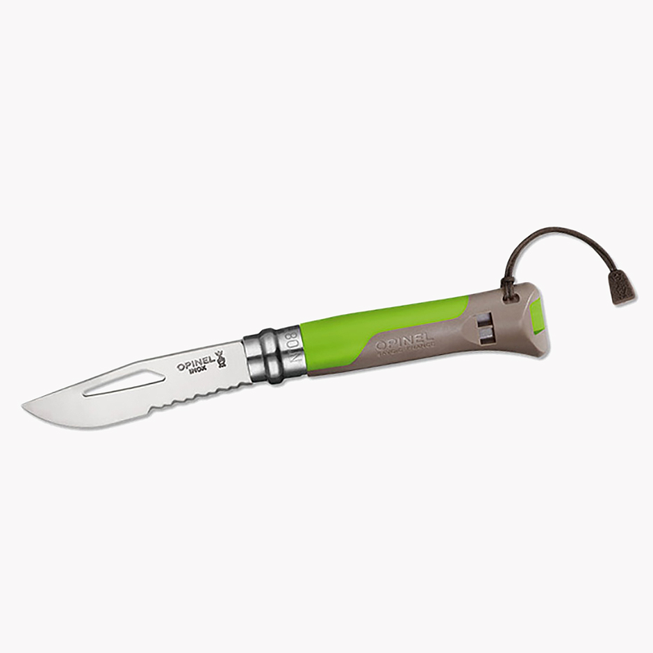 Outdoor Opinel No. 8 green- brown