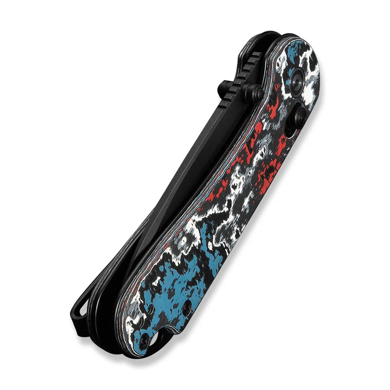 Civivi Elementum Crossbar Lock Nebula FatCarbon Fiber – Image 8