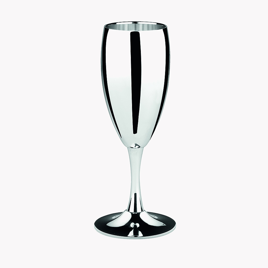 Champagne goblet silhouette