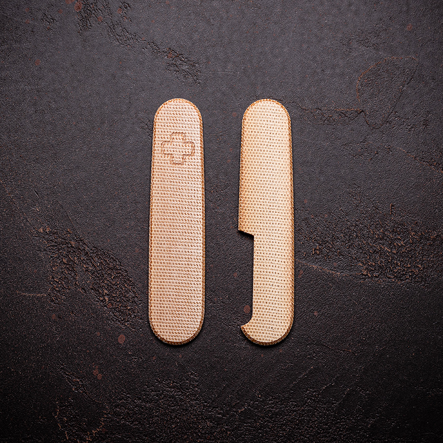 DC_01-2019_Online-Shop_731_shop Daily Customs 91.2 Plain Canvas Micarta natural - KnifeLounge Exclusive