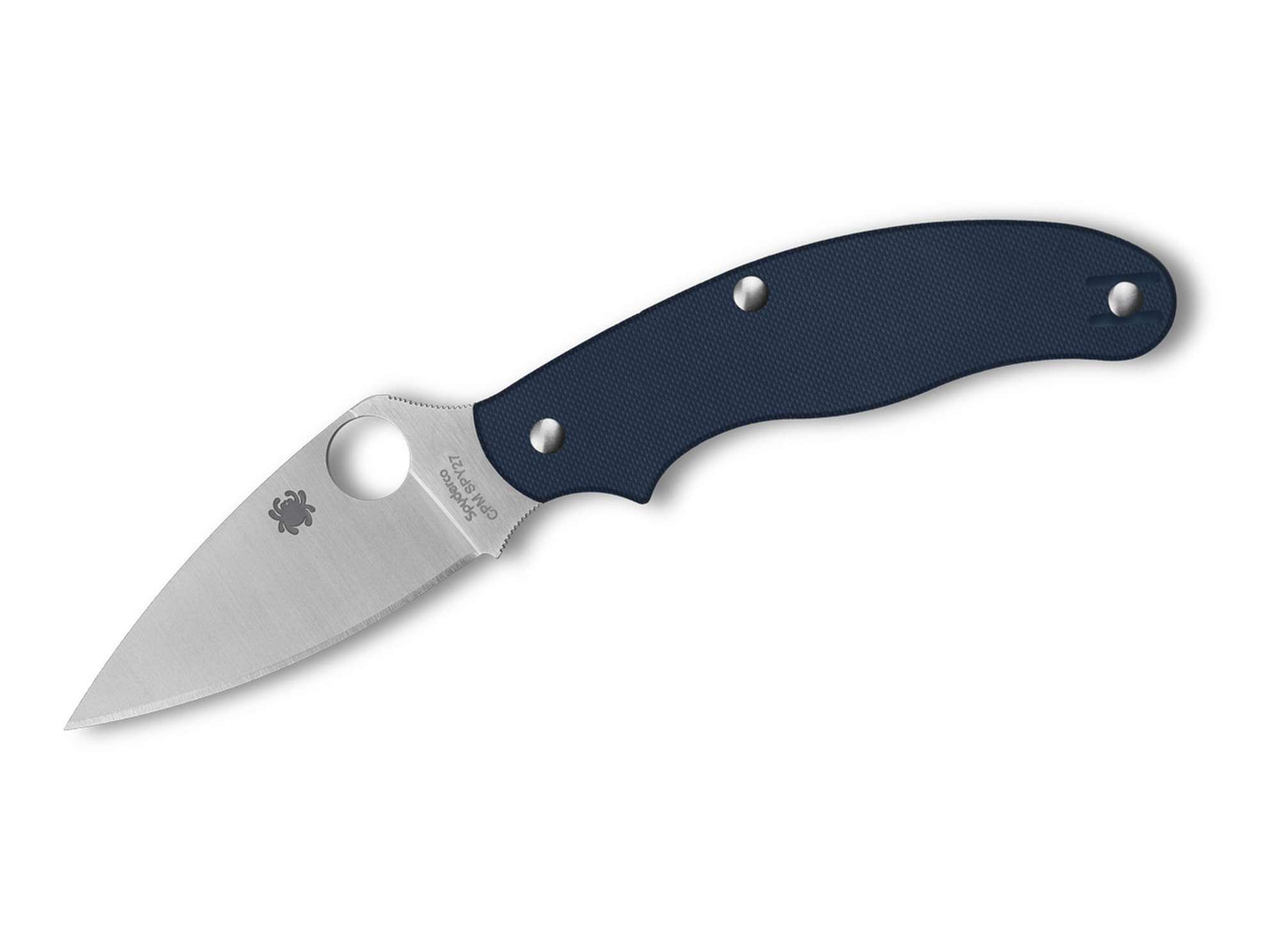 Spyderco UK PenKnife Cobalt Blue G10 CMP-SPY27 Klinge, Messer, Waffe, Dolch, Besteck