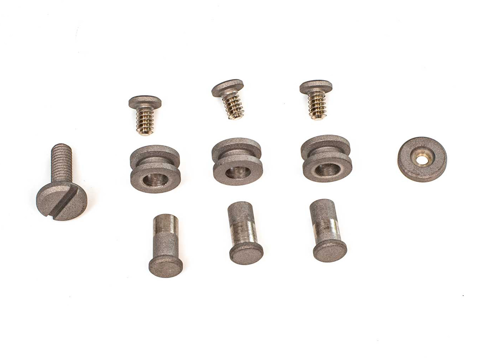 XM-18-3-5-complete-hardware-kit_Titanium_Working-Finish Rick Hinderer XM-18 3 Hardware Kit Titan Working Finish