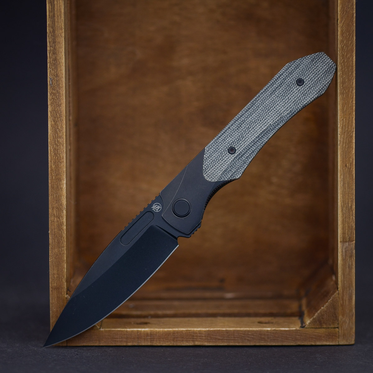 Combat Beads X-Series Bolster Lock Micarta Black Combat Beads X-Series Bolster Lock Micarta Black
