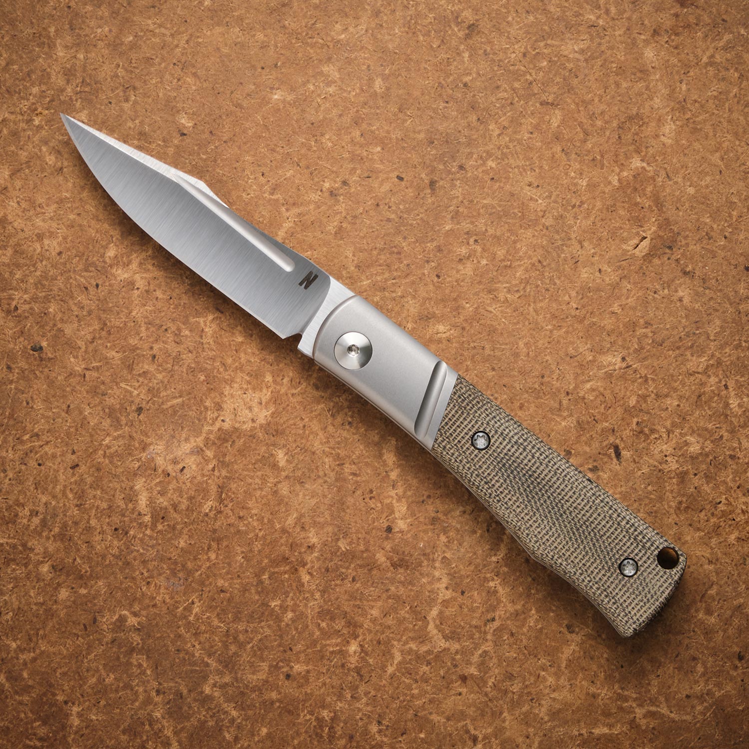 NotoriousEDC Kingpin Slipjoint OD Micarta / Satin Blade NotoriousEDC Kingpin Slipjoint OD Micarta / Satin Blade