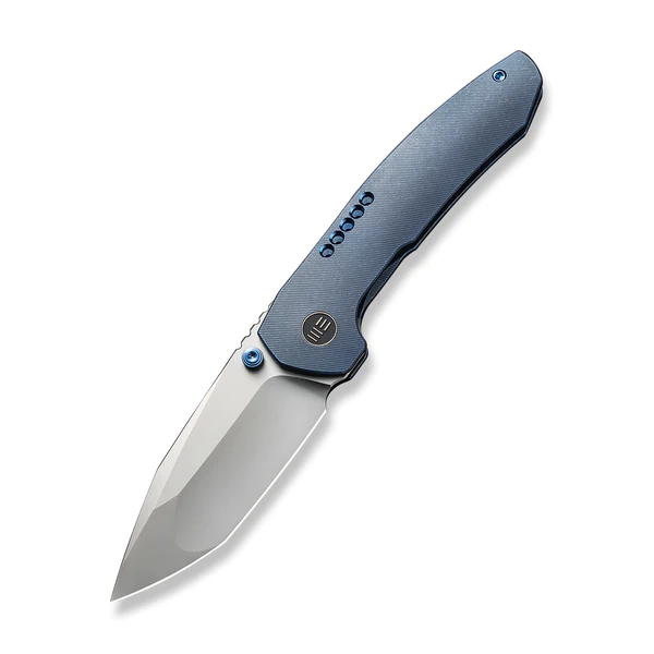 WE Knife Trogon Blue Titanium