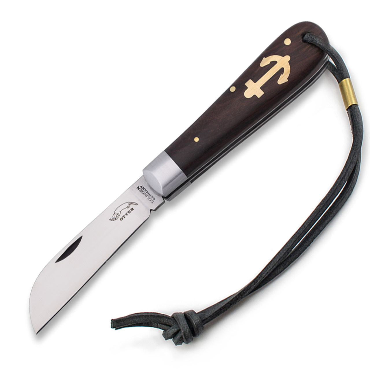 Otter anchor knife large grenadilla