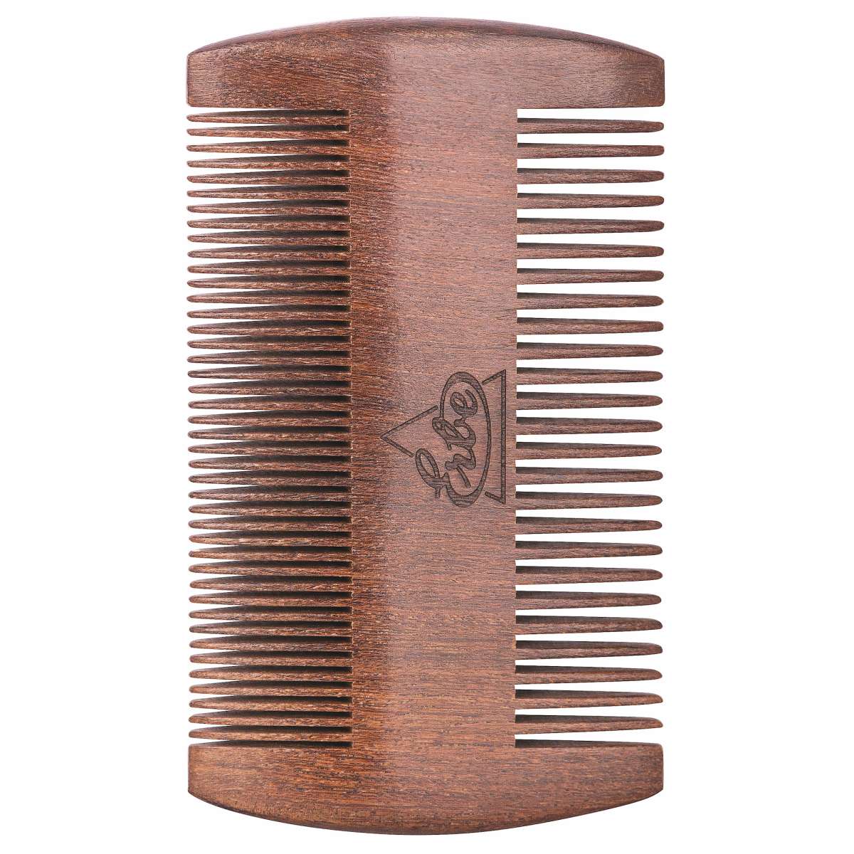 Erbe Solingen beard comb double-sided sandalwood – Image 3