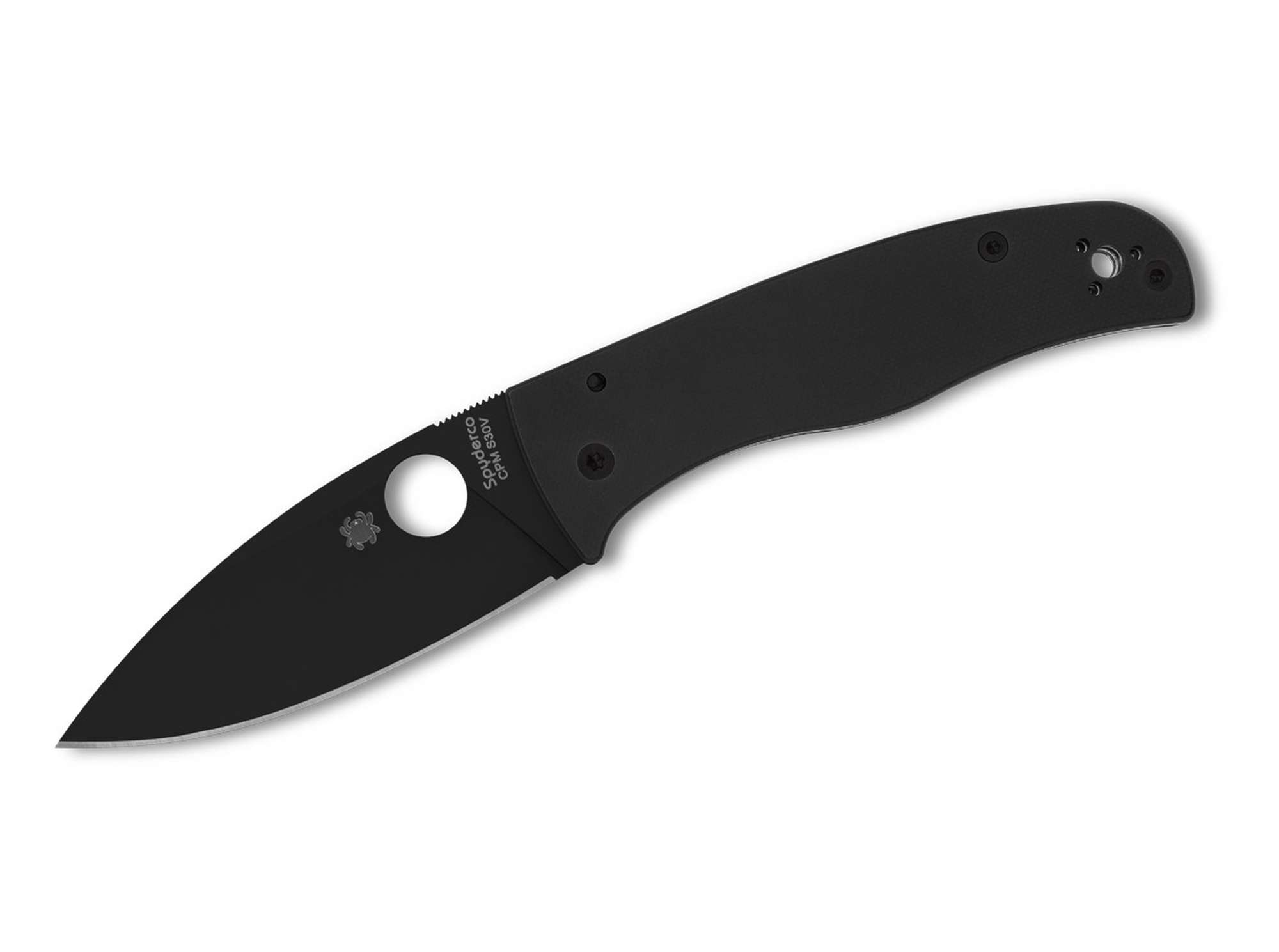Spyderco Bodacious Black Blade Klinge, Dolch, Messer, Waffe
