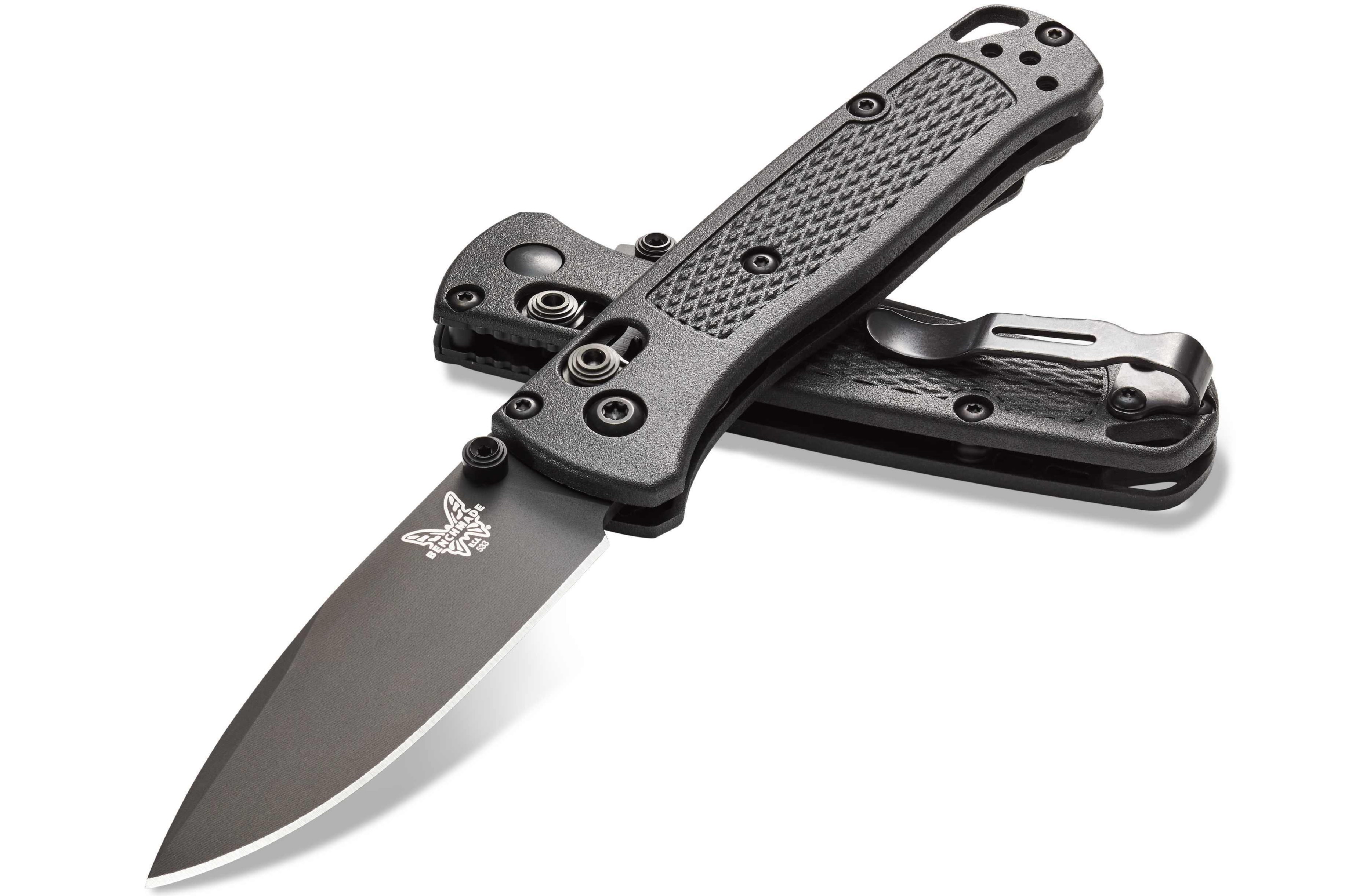 Benchmade 533BK-2 Mini Bugout All Black Klinge, Dolch, Messer, Waffe