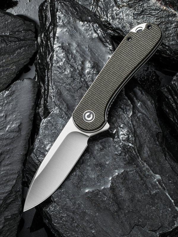 C907T1 Civivi Elementum Micarta Green