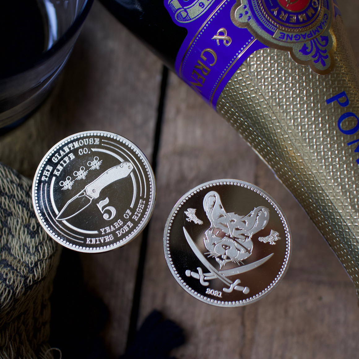 GiantMouse 5th Anniversary Coin