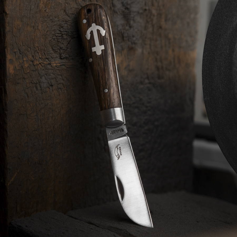 Otter anchor knife small oakwood Otter anchor knife small oakwood