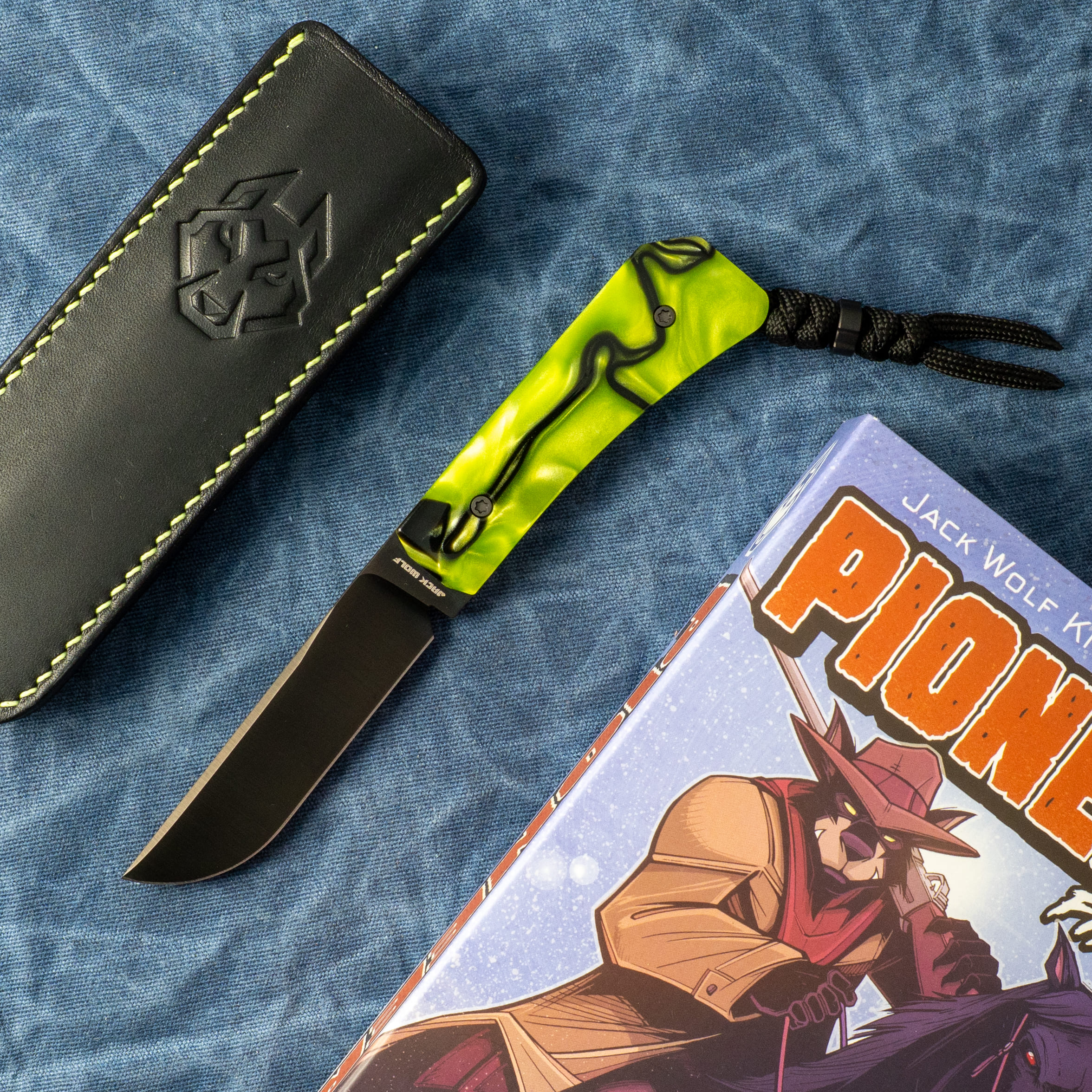 Jack Wolf Knives Pioneer FIXedc – Image 1
