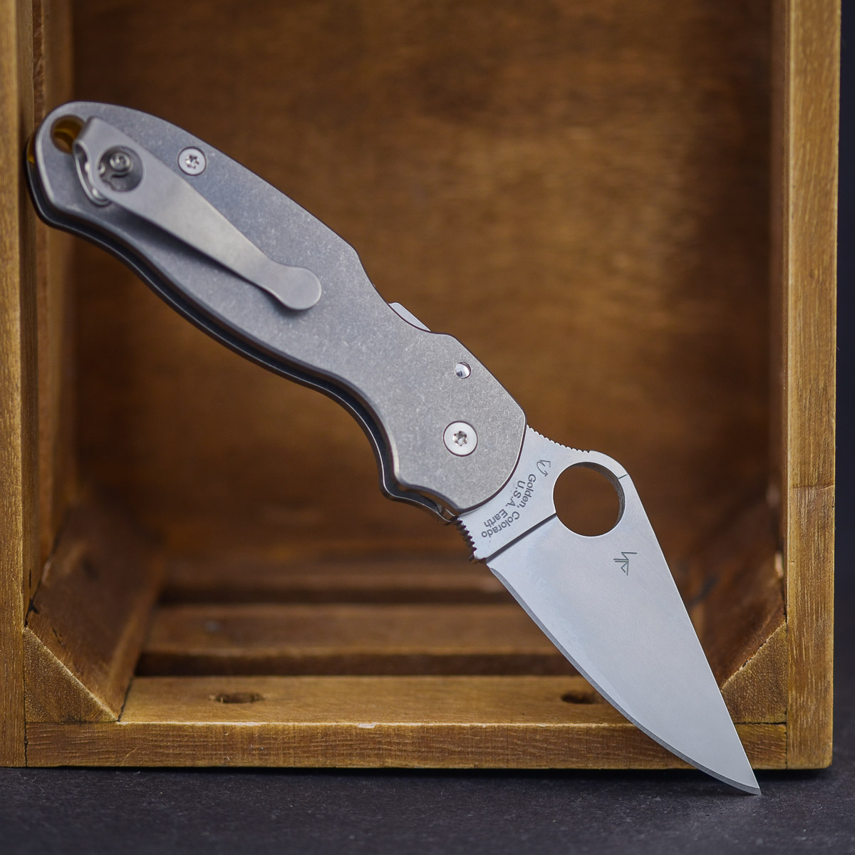 Spyderco Para 3 X RGT Titanium & Ultem – Bild 5