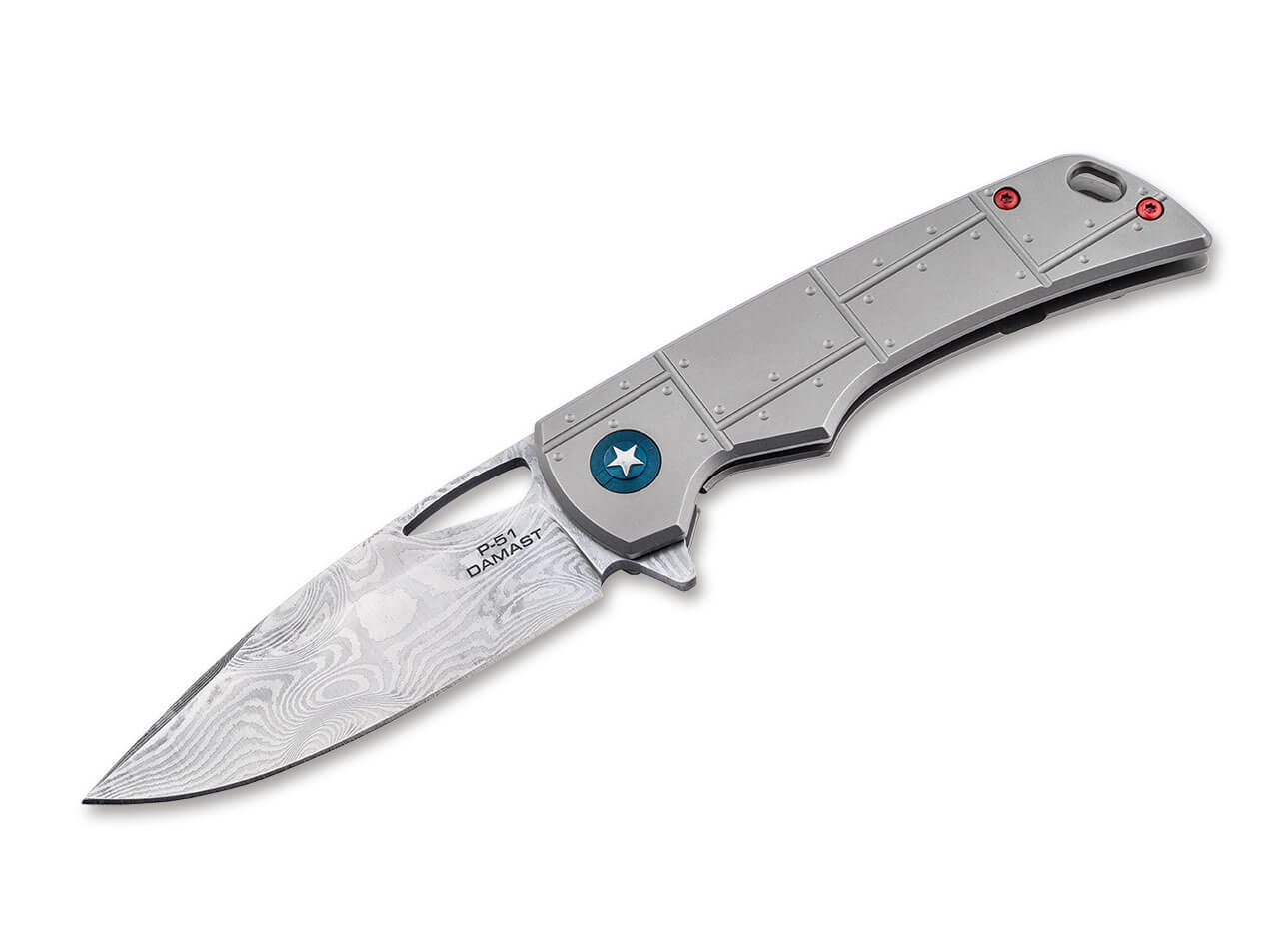 Böker Plus P-51 Damascus Böker Plus P-51 Damascus