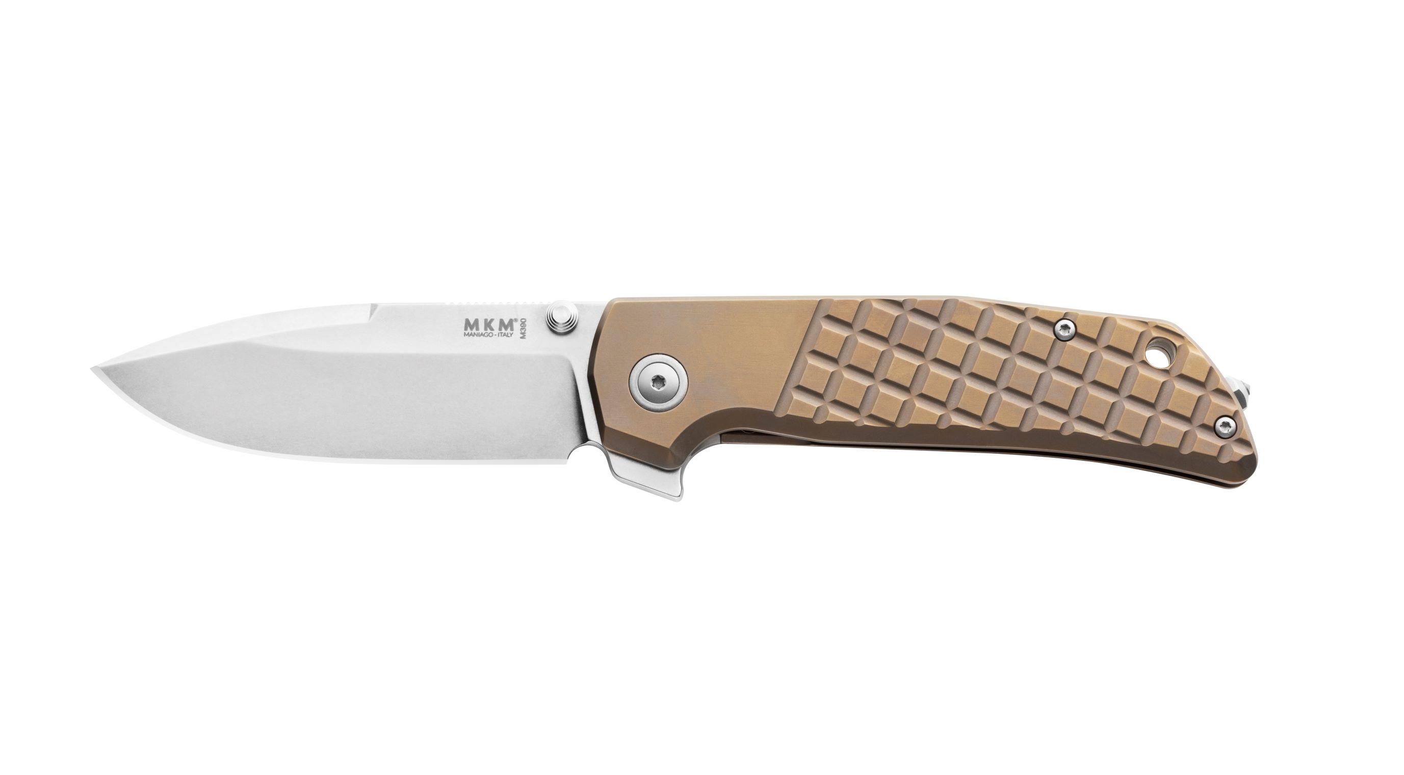 MKM Maximo Bronze anodized Titanium 
