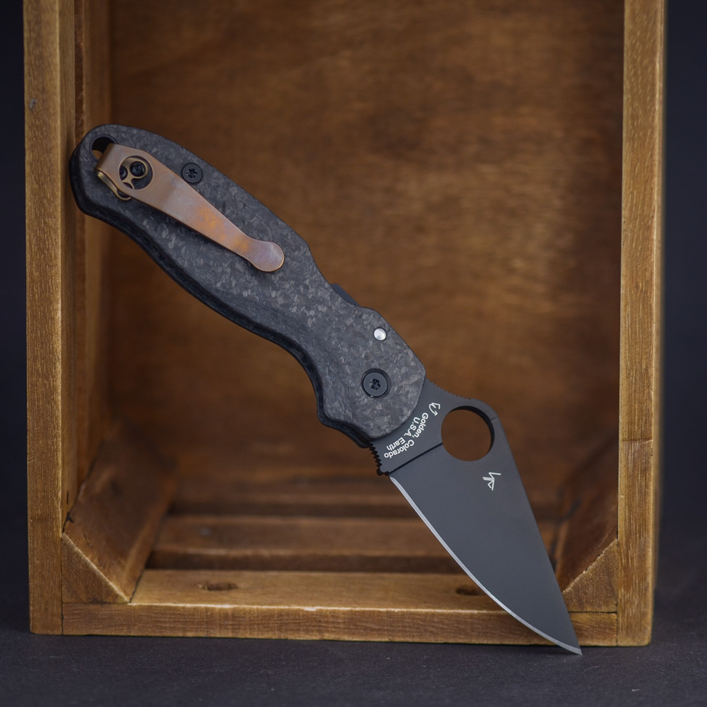 Spyderco Para 3 X Flytanium Carbon Fiber Lotus  – Image 3