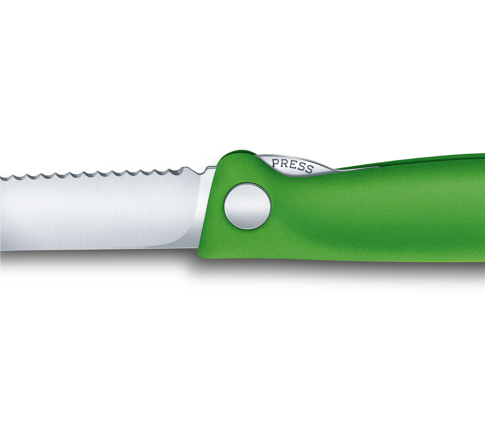 Victorinox Swiss Classic Faltbares Gemüsemesser glatt grün 