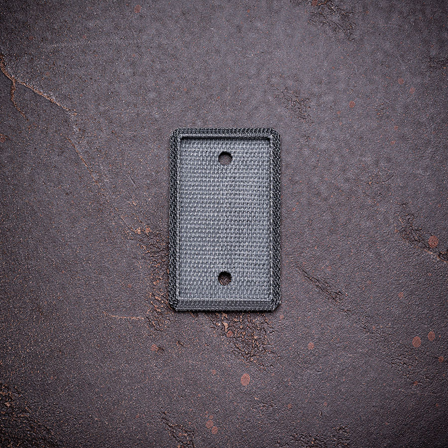 DWS_10_web Crowgear Don't Worry Stone - Micarta Frame Material : Micarta Black