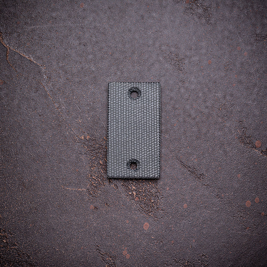DWS_15_web Crowgear Don't Worry Stone Inlay Material : Micarta Black