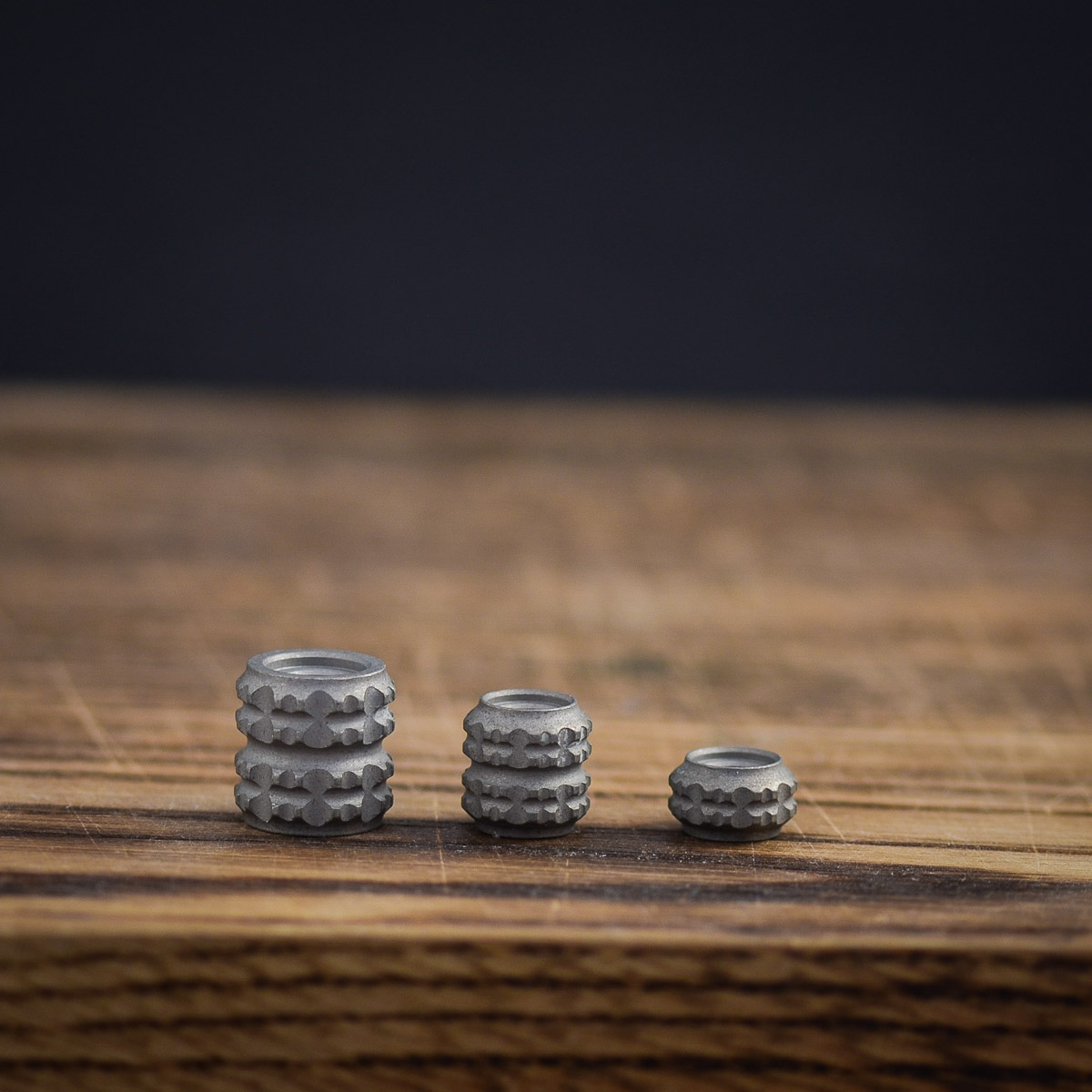 Griffin M990 Bead Titanium Blasted and Tumbled