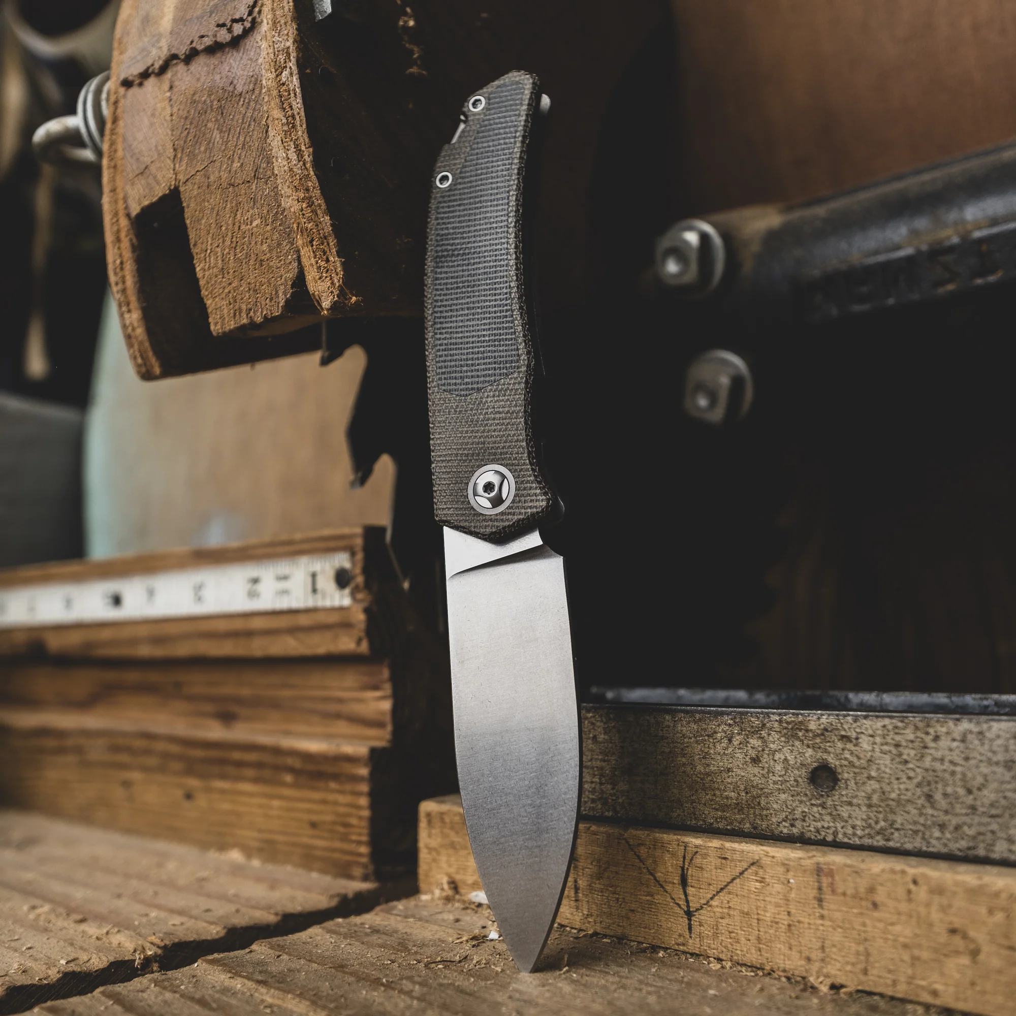 Urban EDC LC Green Micarta Urban EDC LC Green Micarta