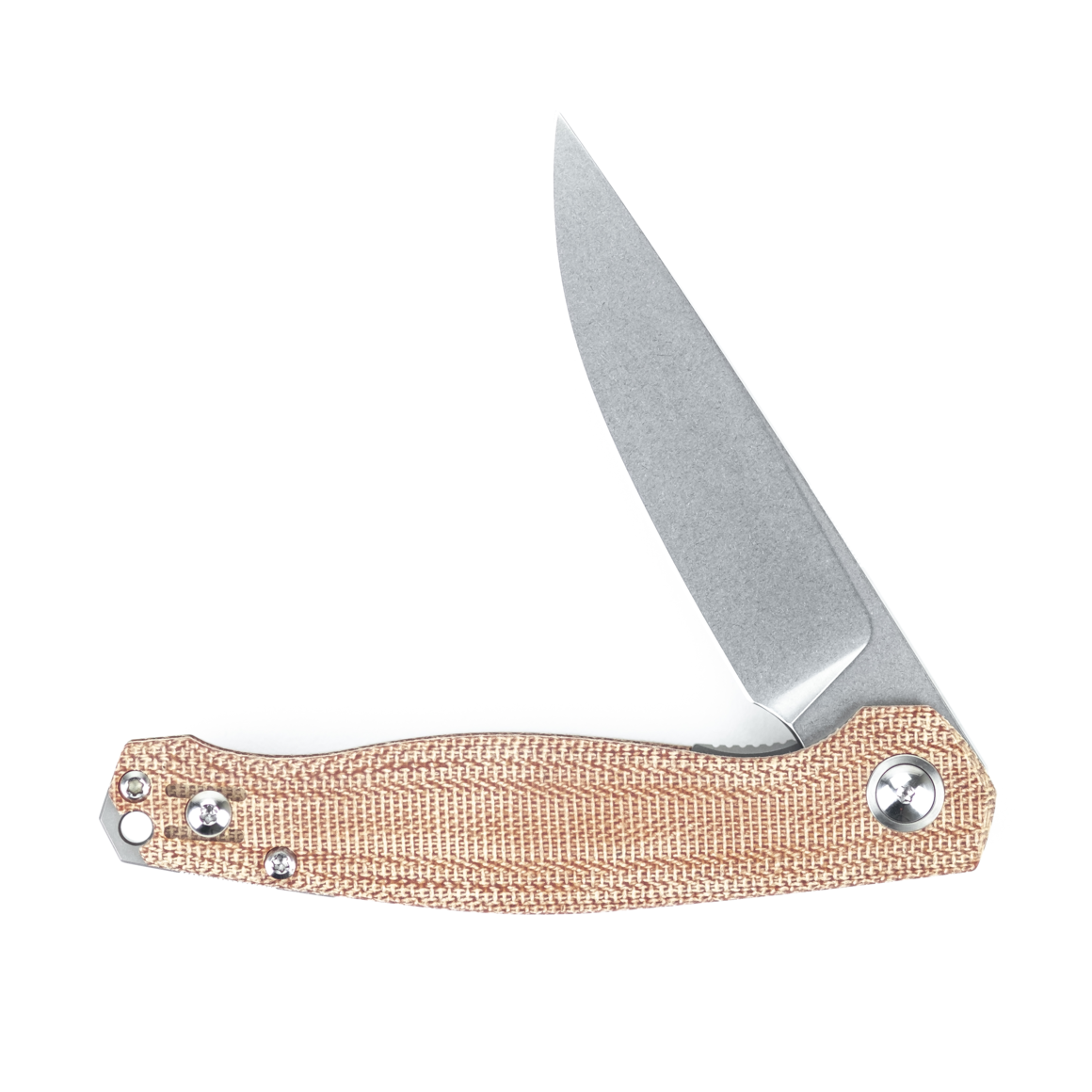GiantMouse ACE Sonoma V2 - Natural Canvas Micarta – Image 2