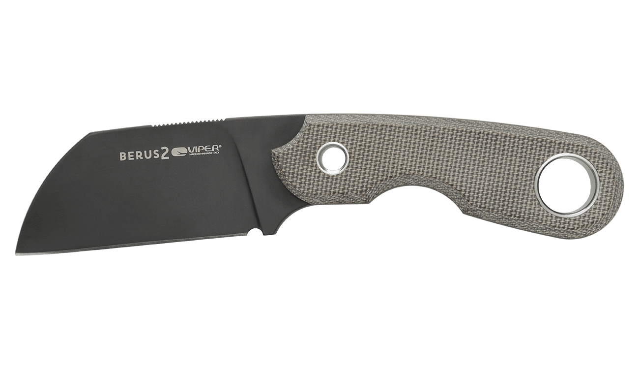 Viper Berus2 Green Micarta PVD