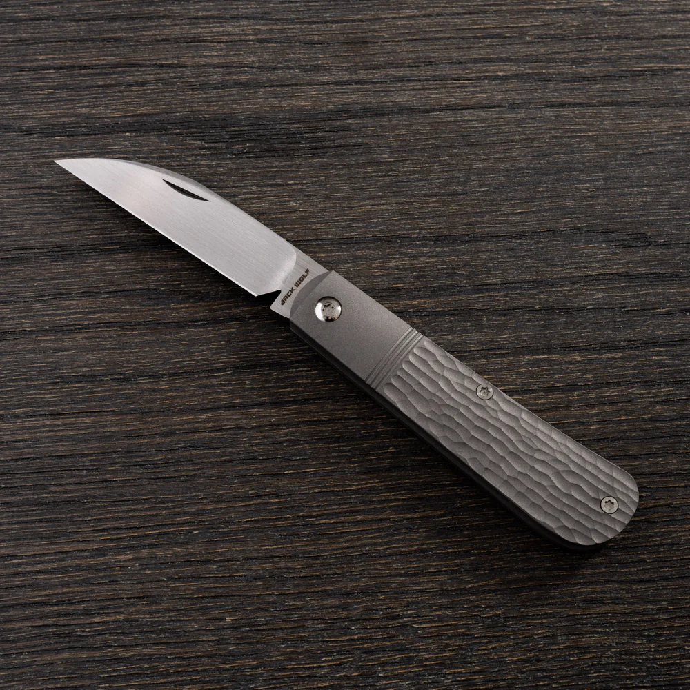 Jack Wolf Knives Laid Back Jack Titanium Jigged – Image 6