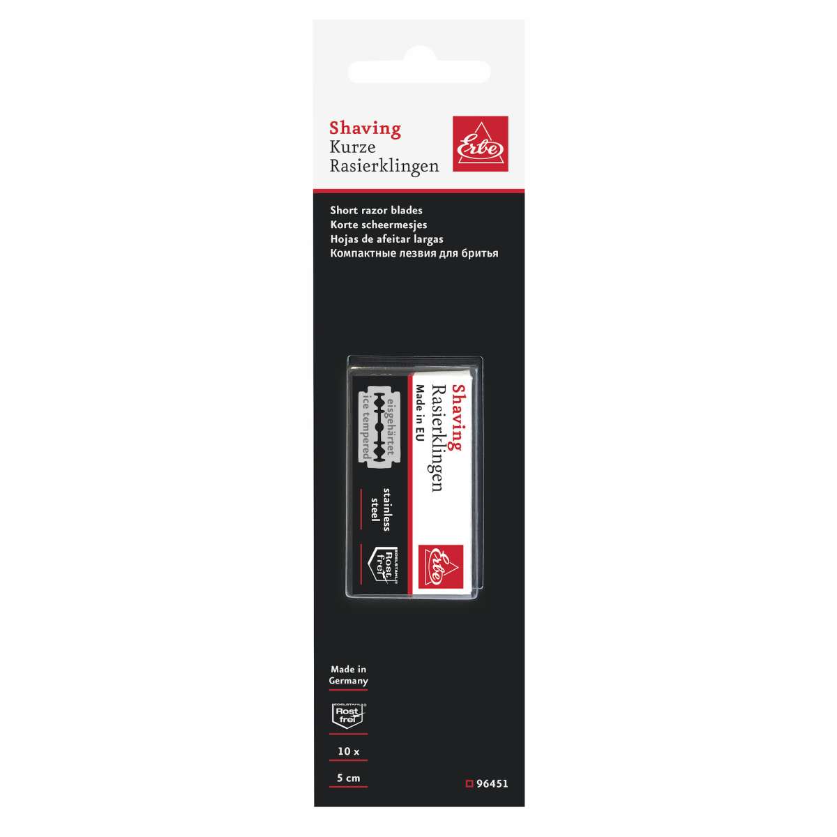 Erbe Solingen replacement razor blades – Image 3