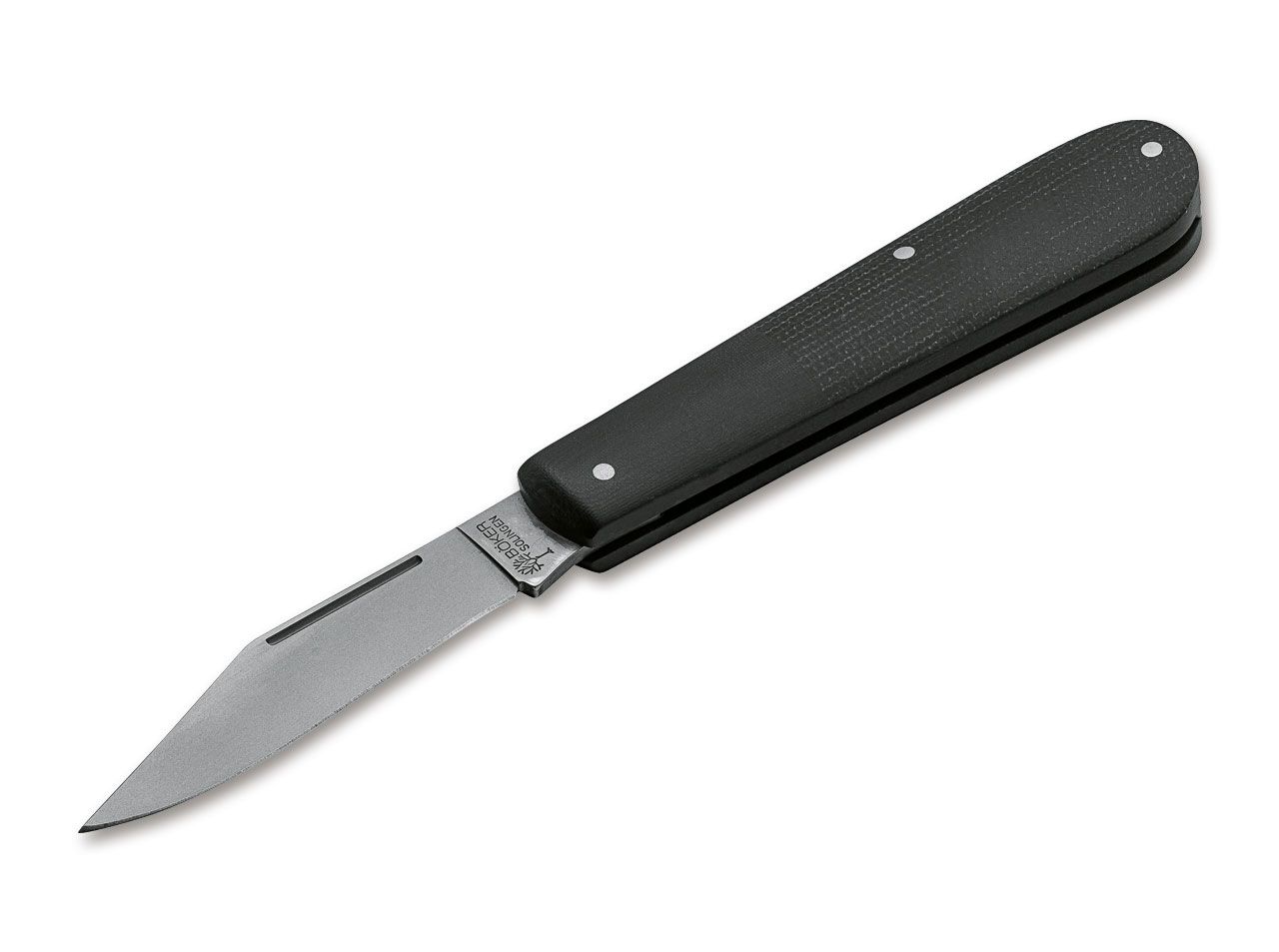 Böker Barlow Black Canvas Micarta – Image 1