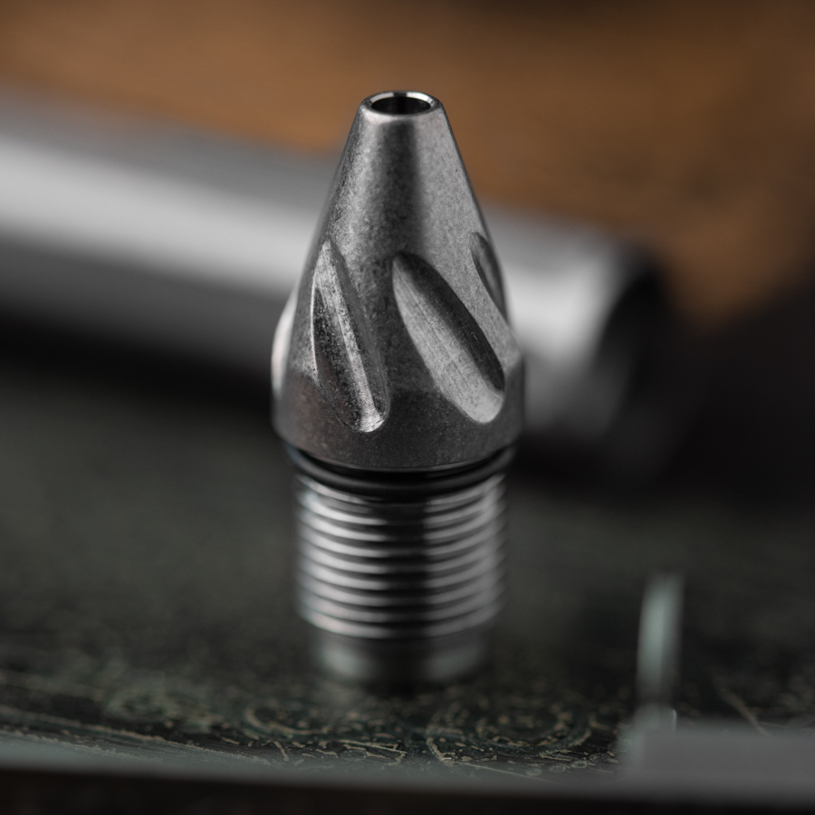 Nottingham-Tip-Helix Nottingham Tactical Pen Tip Helix Titanium