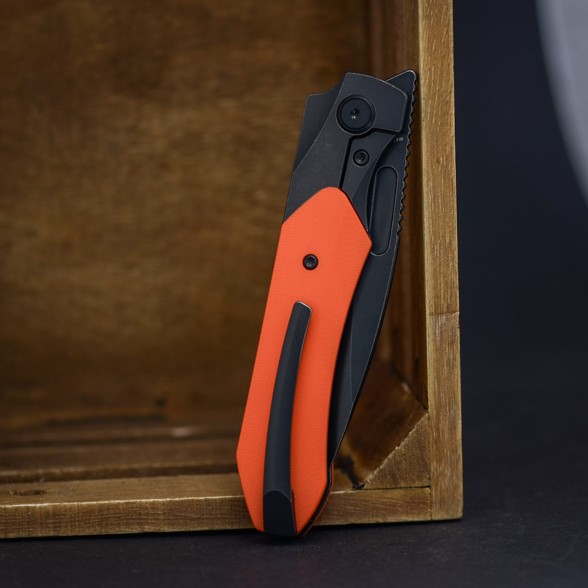 Combat Beads X-Series Bolster Lock Orange G10  – Image 3