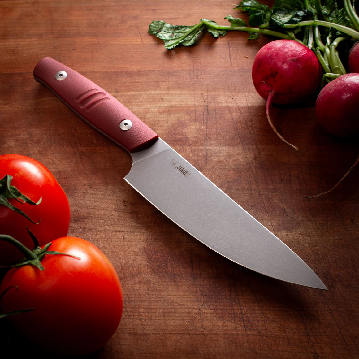 GiantMouse Carving Knife Red G10 – Image 3