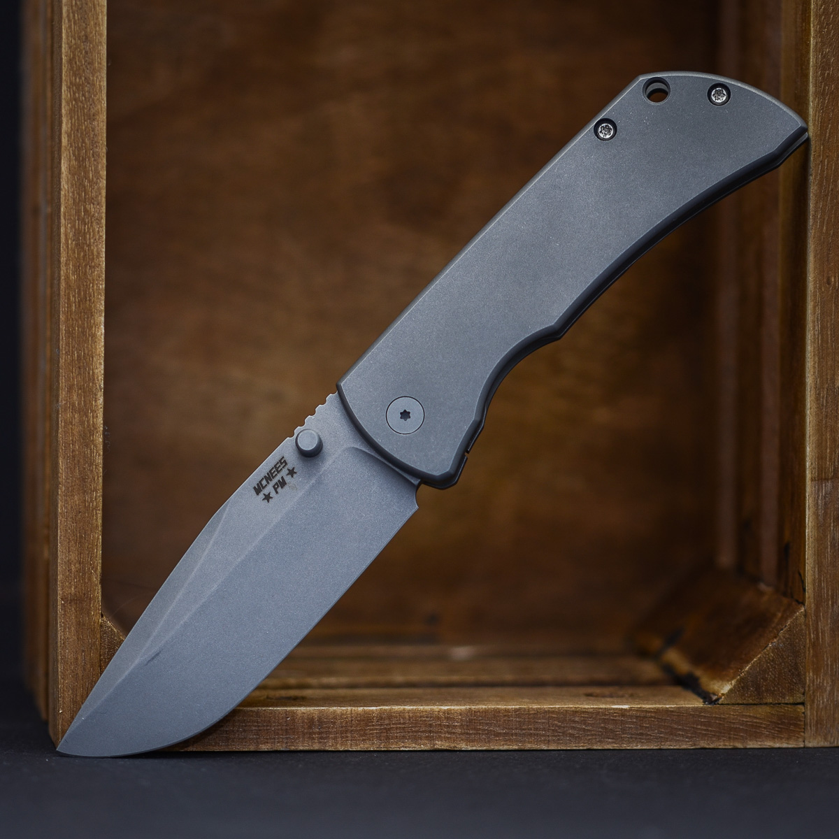 McNees-9 McNees Knives MAC2 3.5" Stonewashed
