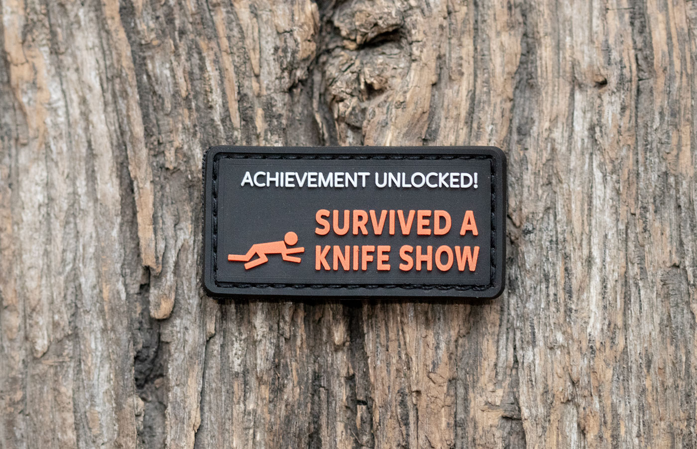 achievement_survived Survived a Knife Show Achievement Patch