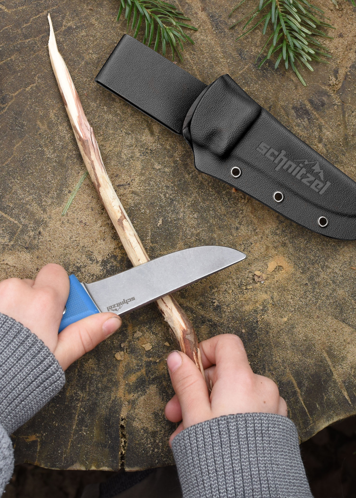 Schnitzel_Uno_11 Schnitzel UNU child carving knife blue