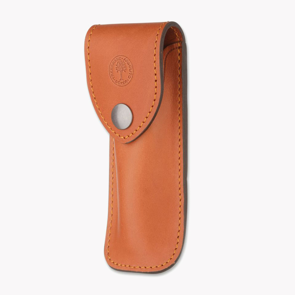 French Leather case brown big